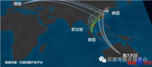 百度:2016春节,全球大数据解密跨国迁徙 – 品橙旅游