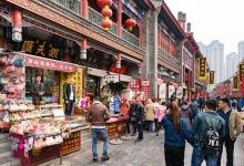 中国多地特色街景成旅游热门打卡点